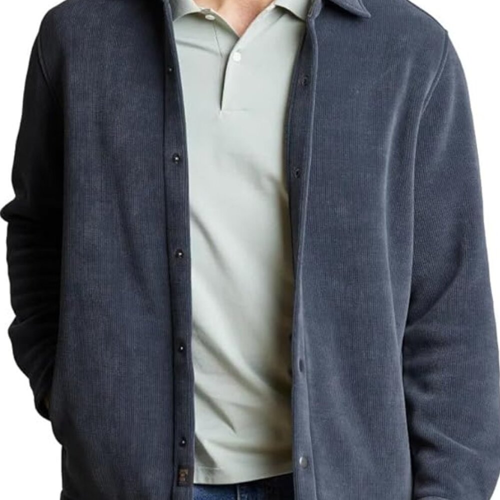 Copper and Oak Supply Co Blue Shirt Jacket